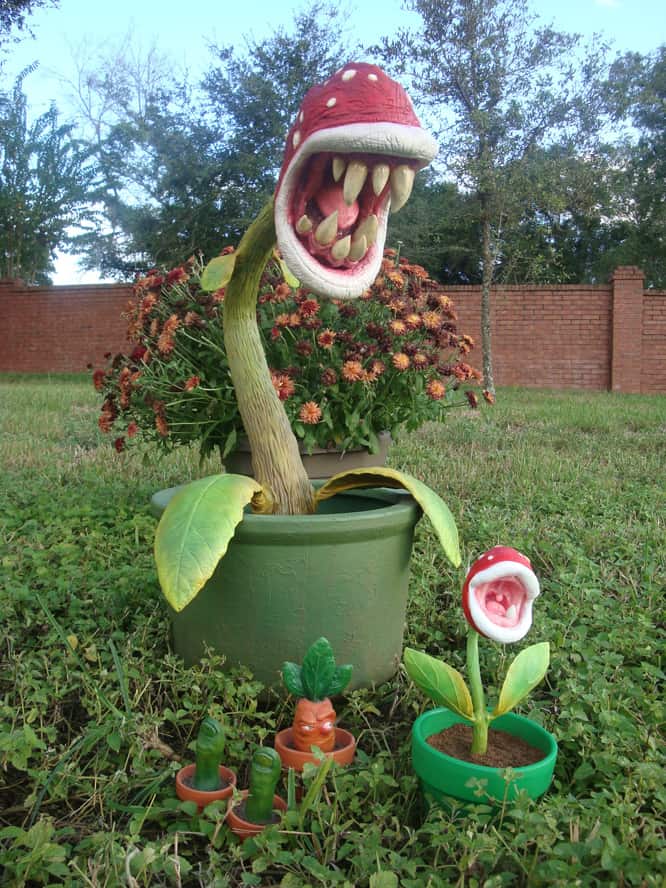 Real Life Supermario PiranhaPlant Dravens Tales from the Crypt