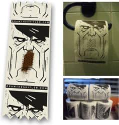 Draw The Shitler – Hitler Toilettenpapier: Mal den Schnauzbart!