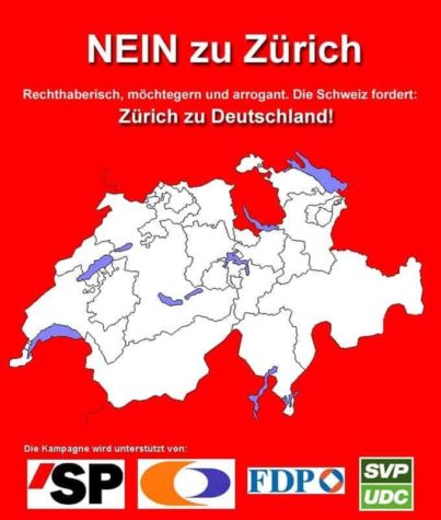 Zurich vers Allemagne