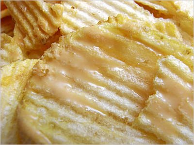 Chips mit Fonduegeschmack