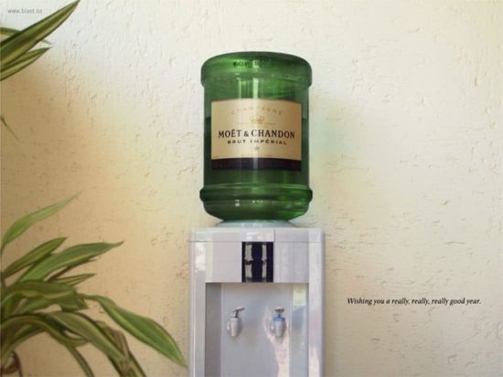 Anstelle des Wasserspenders