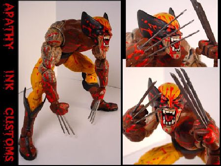 Blutige Wolverine Figur