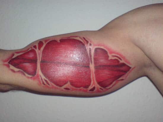 Muskel Tattoo