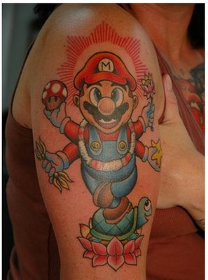 Horrible Tattoo - Mario