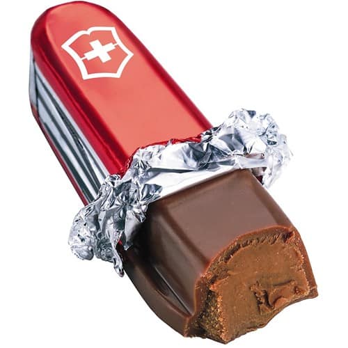 Švajčiarsky nôž na čokoládu