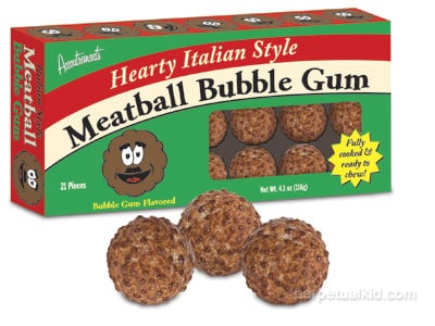 Meatball Bubble Gum
