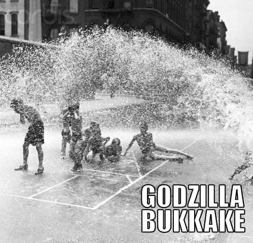 Godzilla Bukkake 03