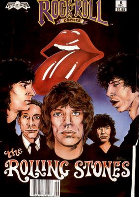 Quadrinhos de Rock'n Roll - Rolling Stones