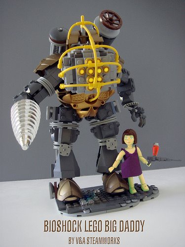 Lego Bioshock Big Daddy