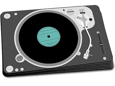 Turntable Tischsets