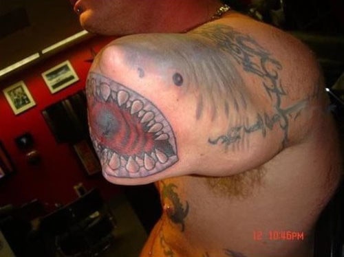 Tatuagem de tubarão