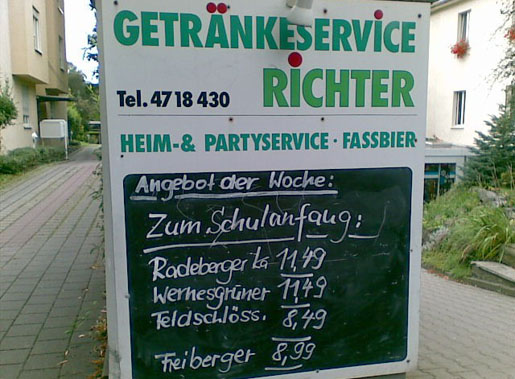 Neulich zum Schulanfang