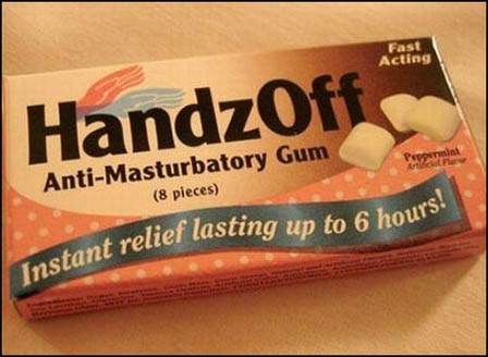 HandzOff - Anti-Masturbatory Gum