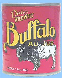 Gourmet canned buffalo