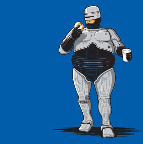 Auch RoboCop liebt Donuts