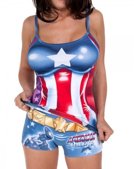 Sexy Superhero Lady Pyjamas