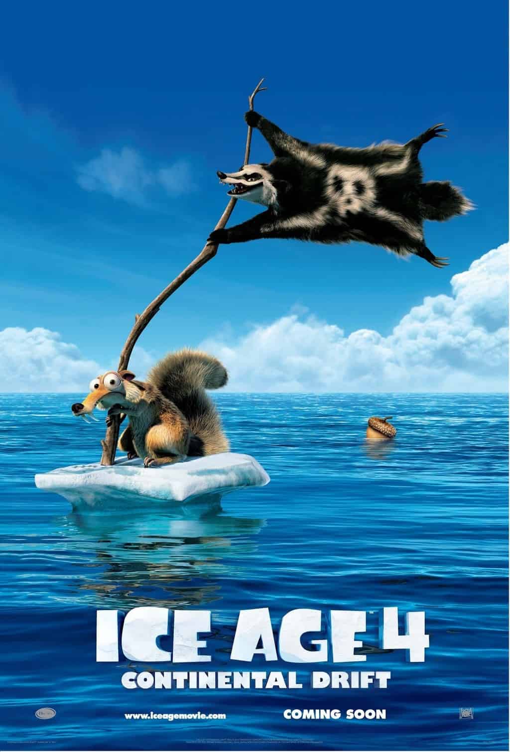 Ice Age 4: Continental Drift - Poster and Trailer