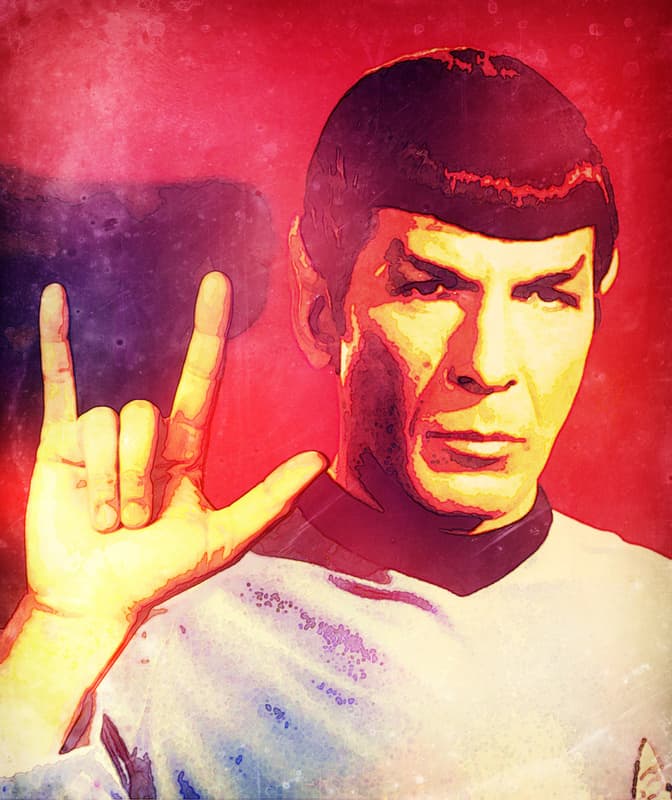 Heavymetalowy Spock