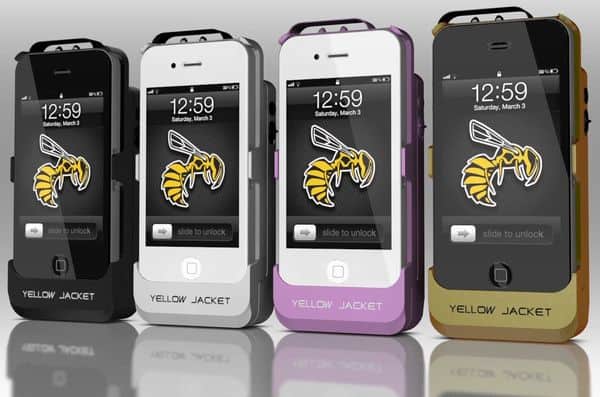 Yellow Jacket: iPhone-Hülle mit Elektroschocker