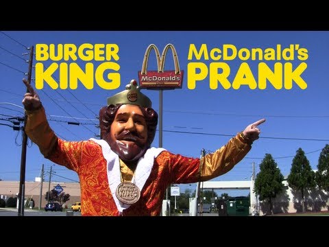 Burger King’s Schabernack in McDonalds