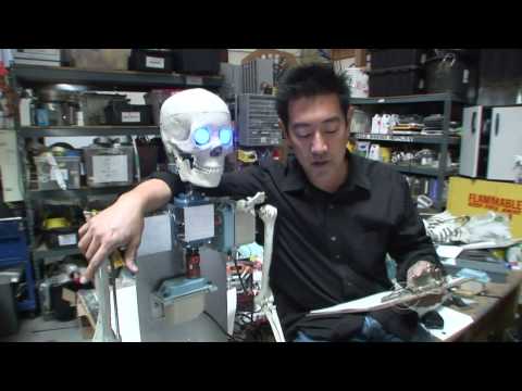 Скелет-помощник робота