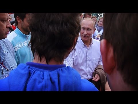 Putin und die Brüste