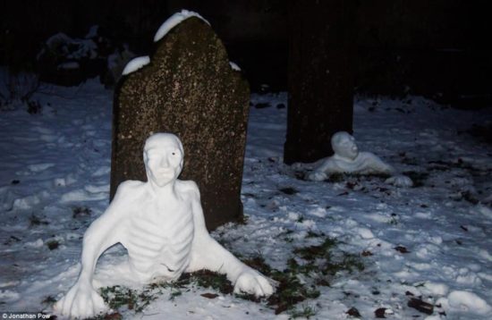 Schnee Zombies