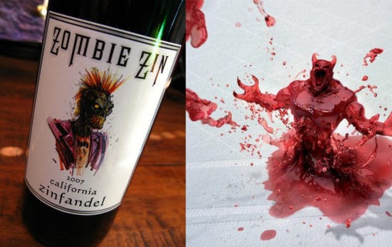 Quand le vin zombie est renversé