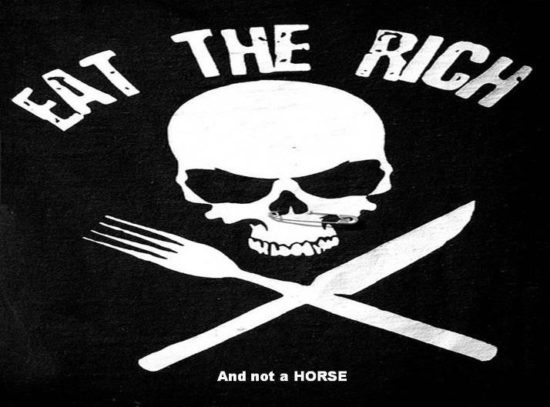 Ät de rika och inte en häst
