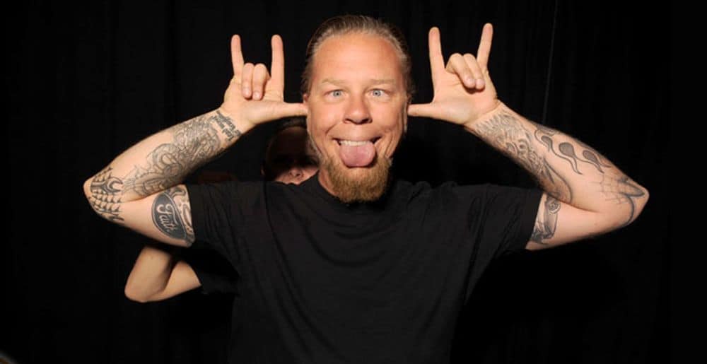 James Hetfield nicht erkannt - und ihn dann mit Lars Ulrich verwechselt