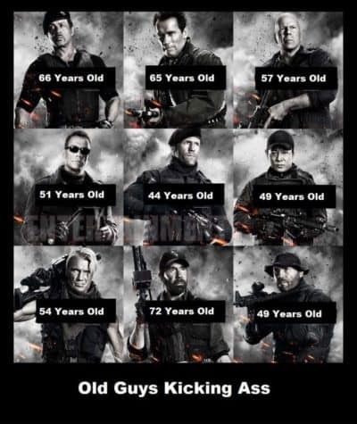 Old Guys Kicking Ass