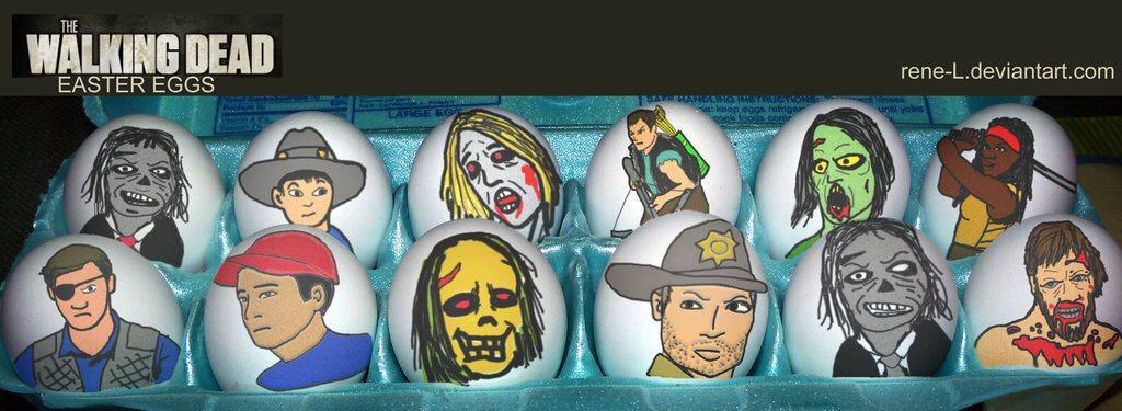 Huevos de Pascua Walking Dead