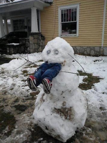 Voracious snowman