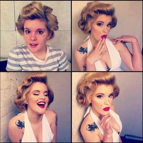 Estrellas porno sin maquillaje: fotos de antes y después de Melissa Murphy