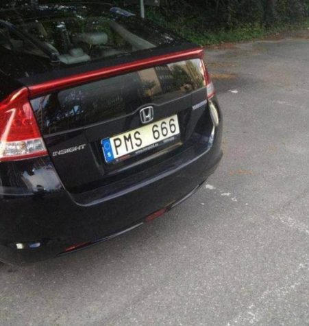 Autokennzeichen des Tages