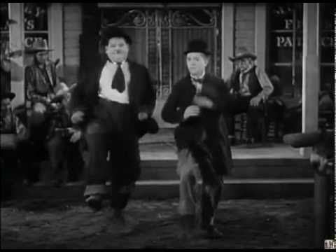 Laurel and Hardy dance to the Rolling Stones
