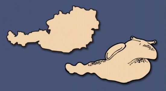 Austria - gruby ślimak