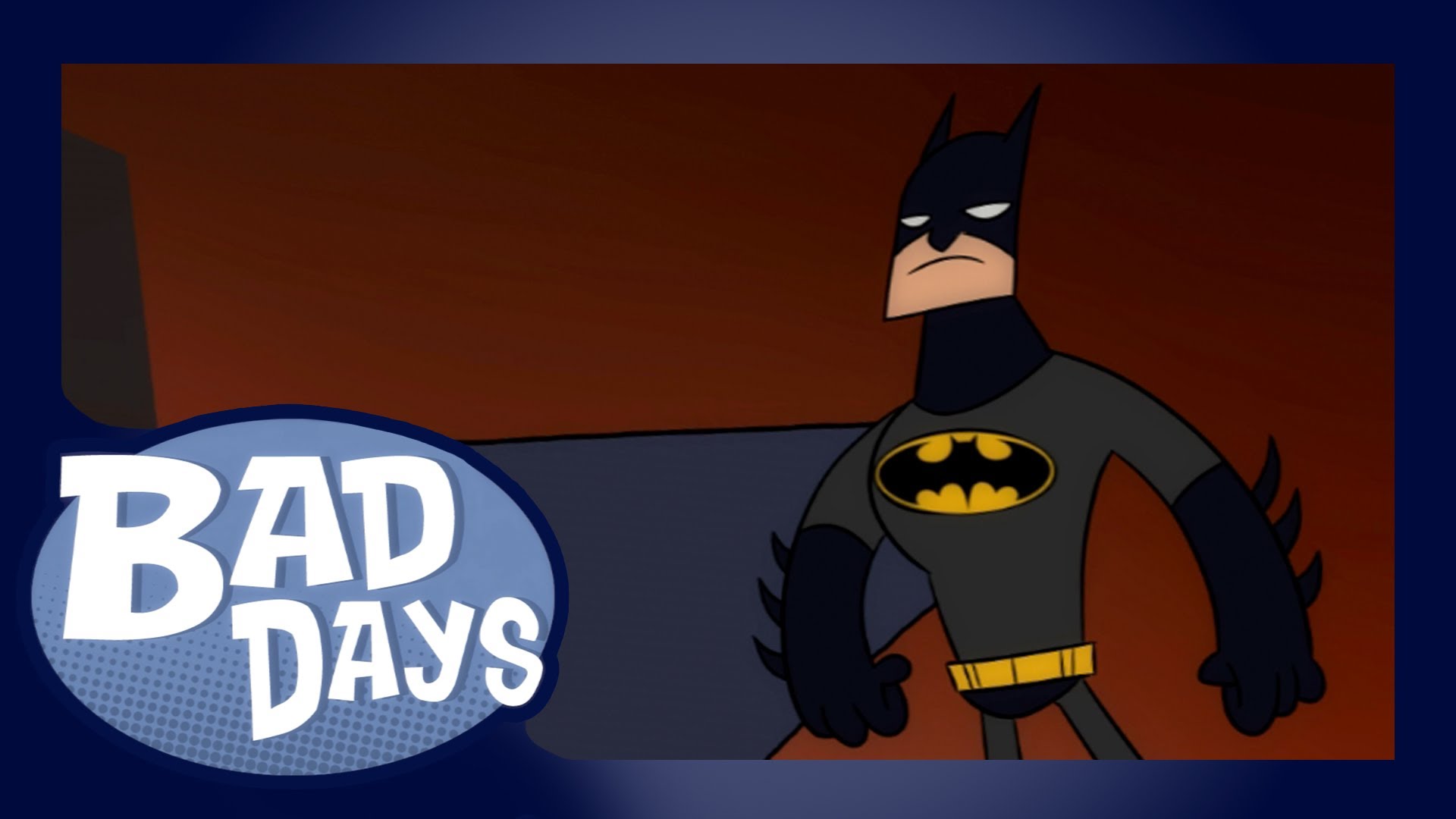 Bad batman. Бэтмен плохой герой. Бэтмен плохой герой тыквы. Sad Batman. Batman Bad Day la.