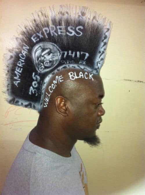 Mohawk Gaz Werbe-Iro