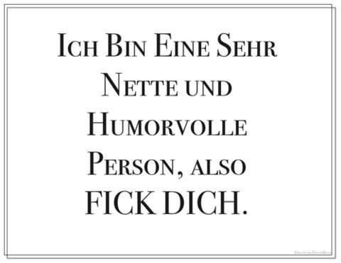 Was ich noch sagen wollte