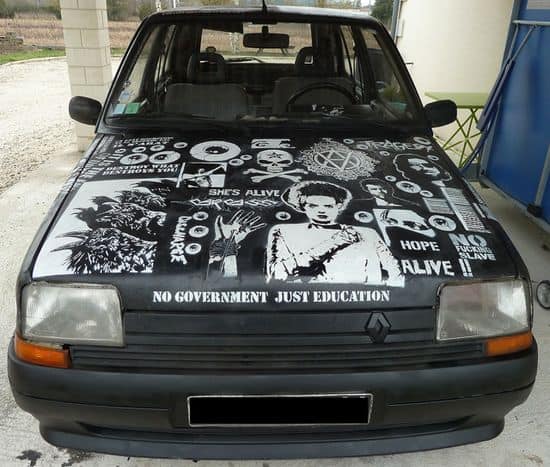 Anarchist car livery