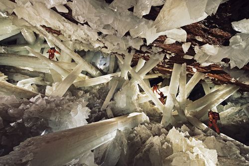 Cueva de gigantes de cristal