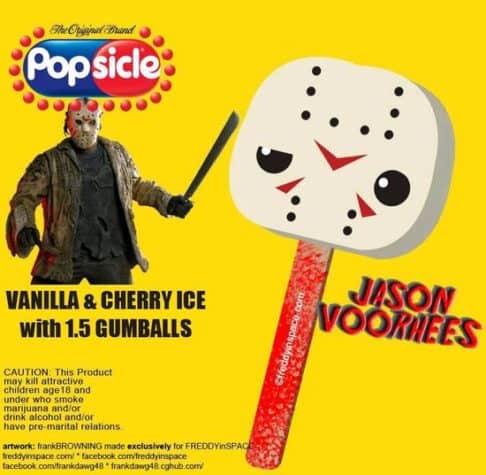 Jason Horror Movie Eis am Stiel