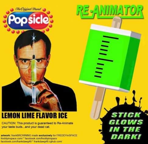 Re-Animator Horror Movie Popsicle