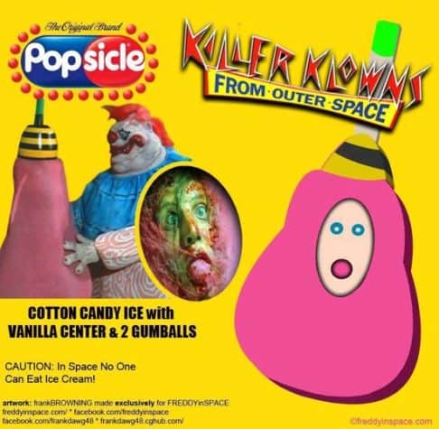 Killer Klowns Horror Movie Eis am Stiel