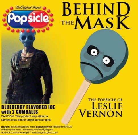 Behind the Mask Horror Movie Eis am Stiel