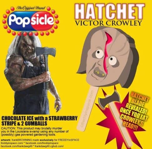 Hatchet Horror Movie Eis am Stiel