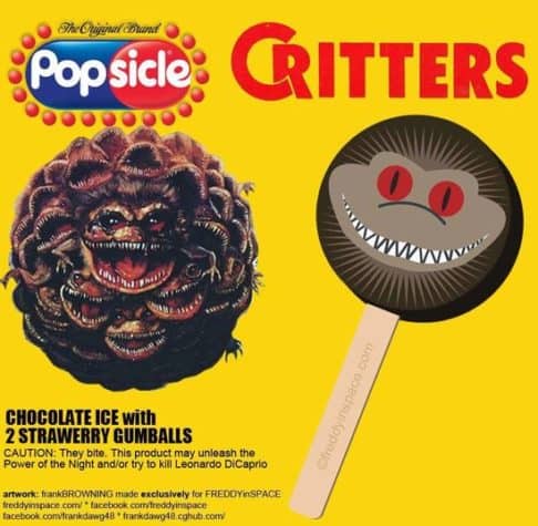 Critters Horror Movie Eis am Stiel