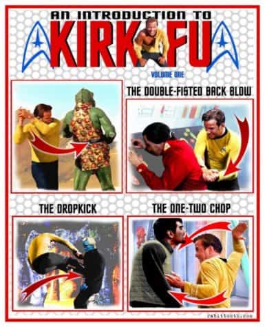 Todo mundo estava lutando contra Kirk-Fu