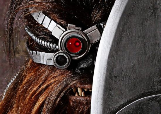 Wookie Kopfgeldjäger Kostüm